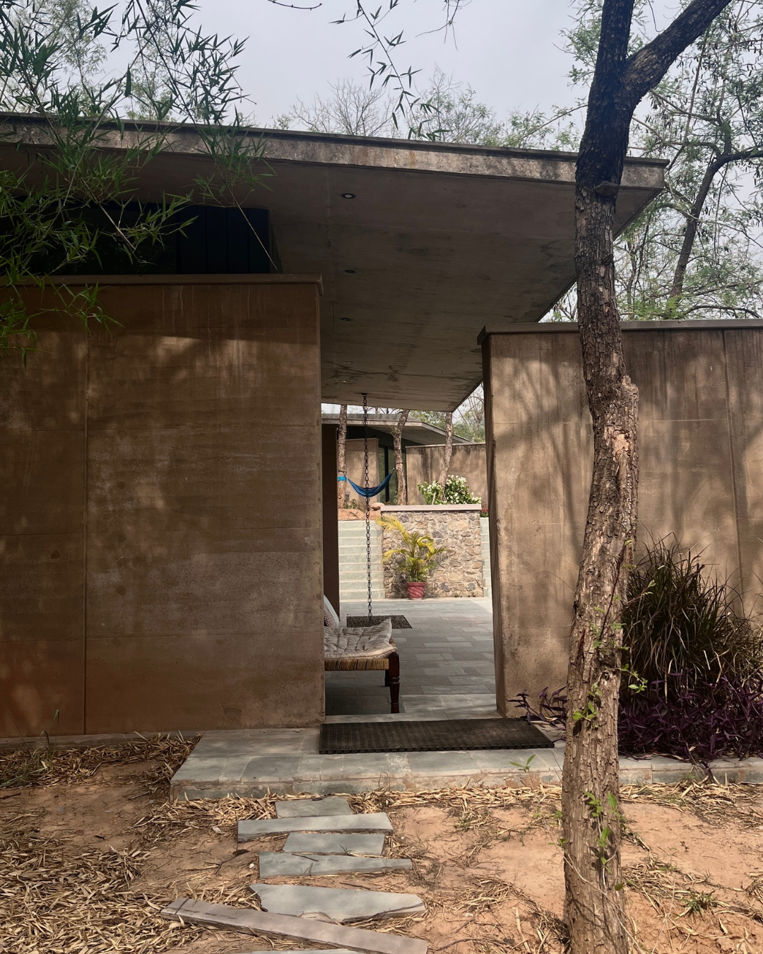 Architecture blending seamlessly