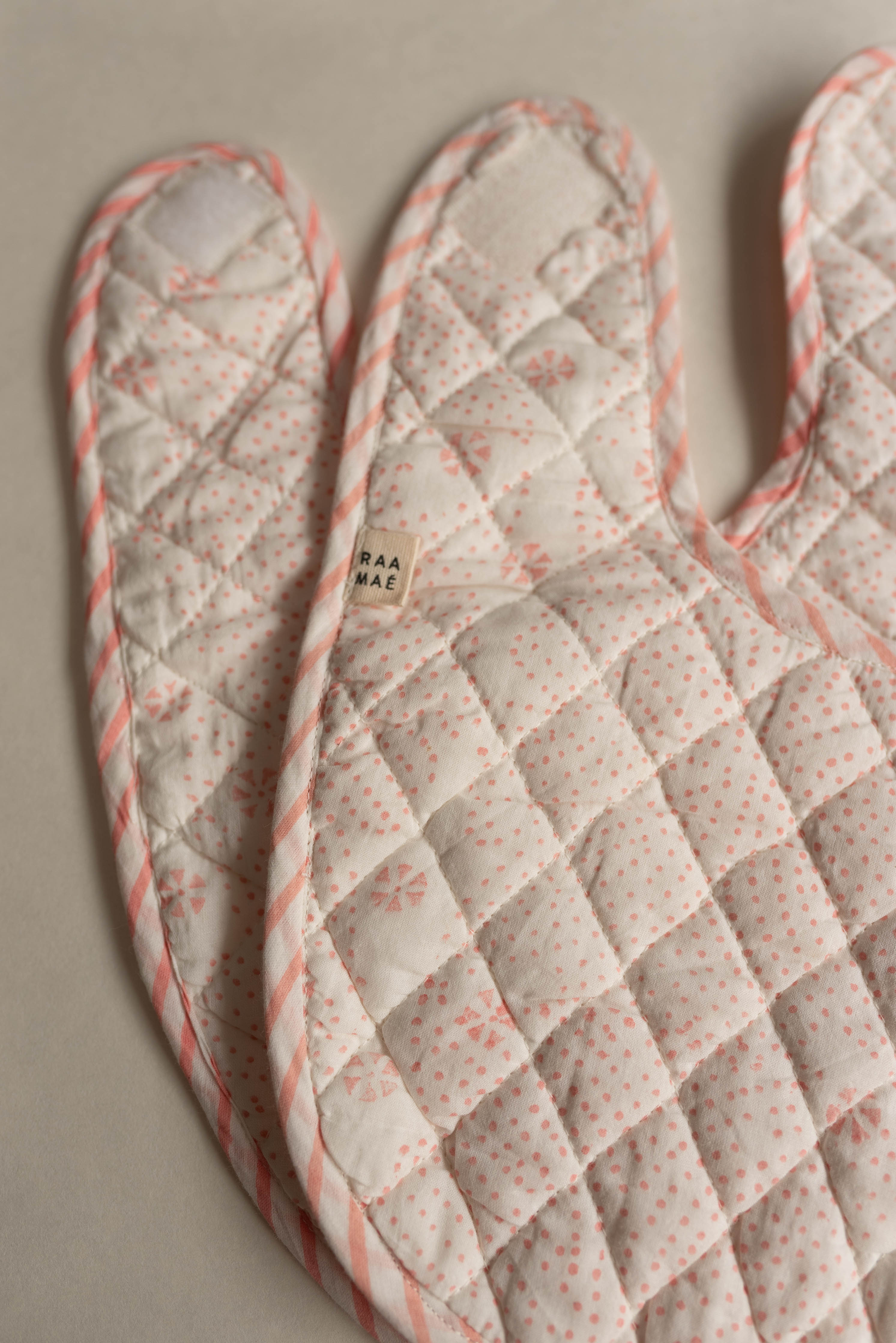 Flower Bib - Pink (Set of 2) - Sample Print