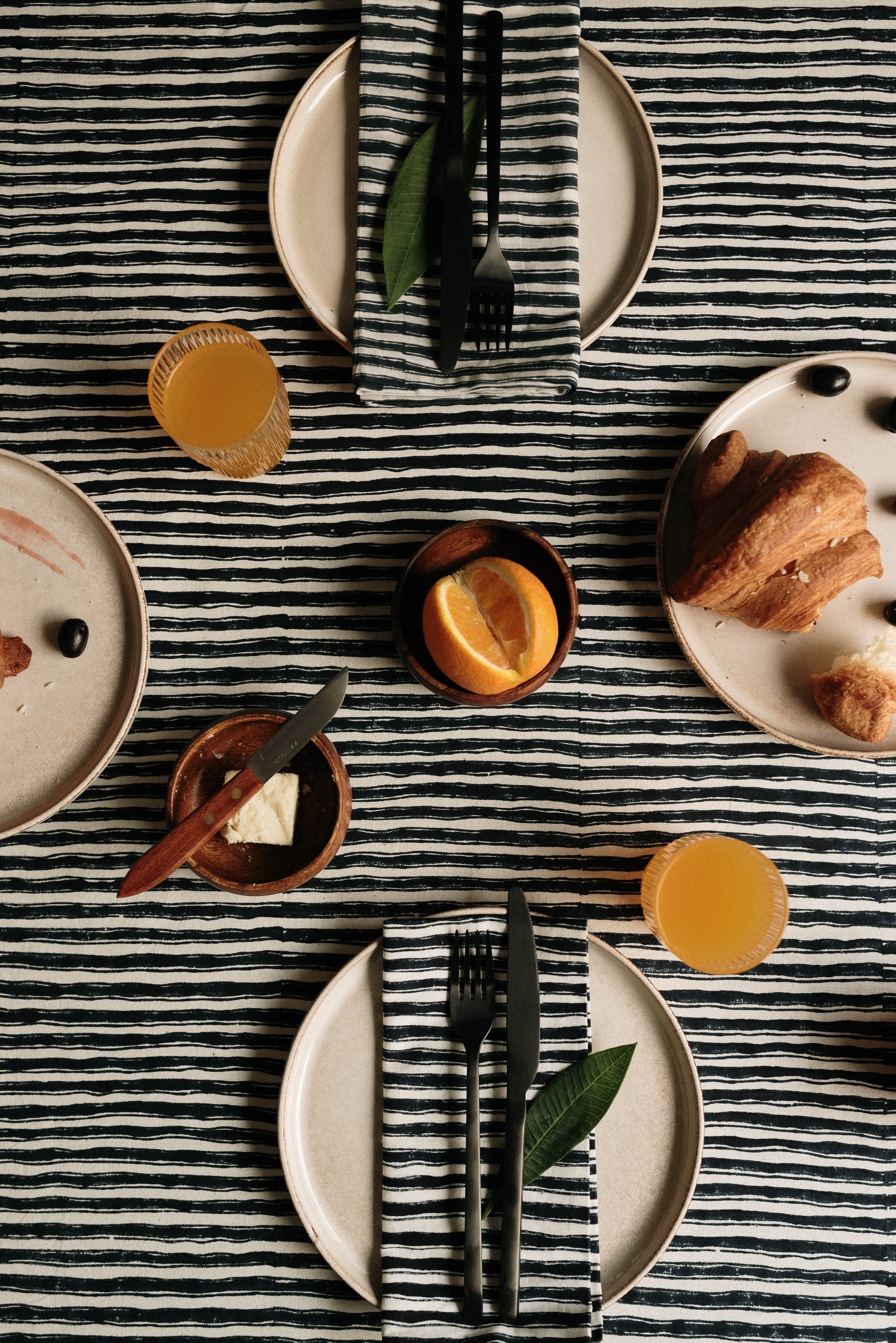 Solae Blockprinted Tablecloth