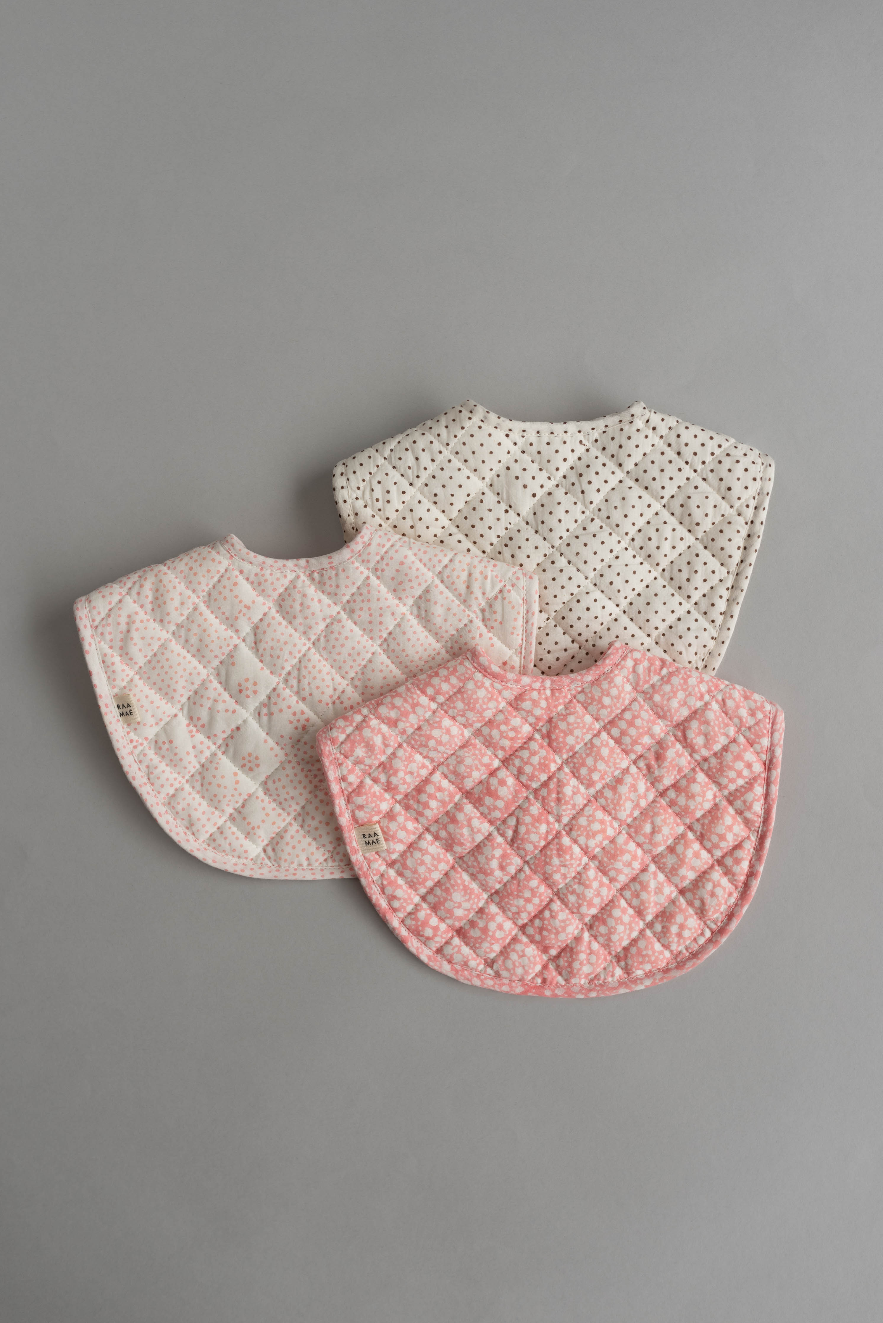 Orchid Bib Set of 3