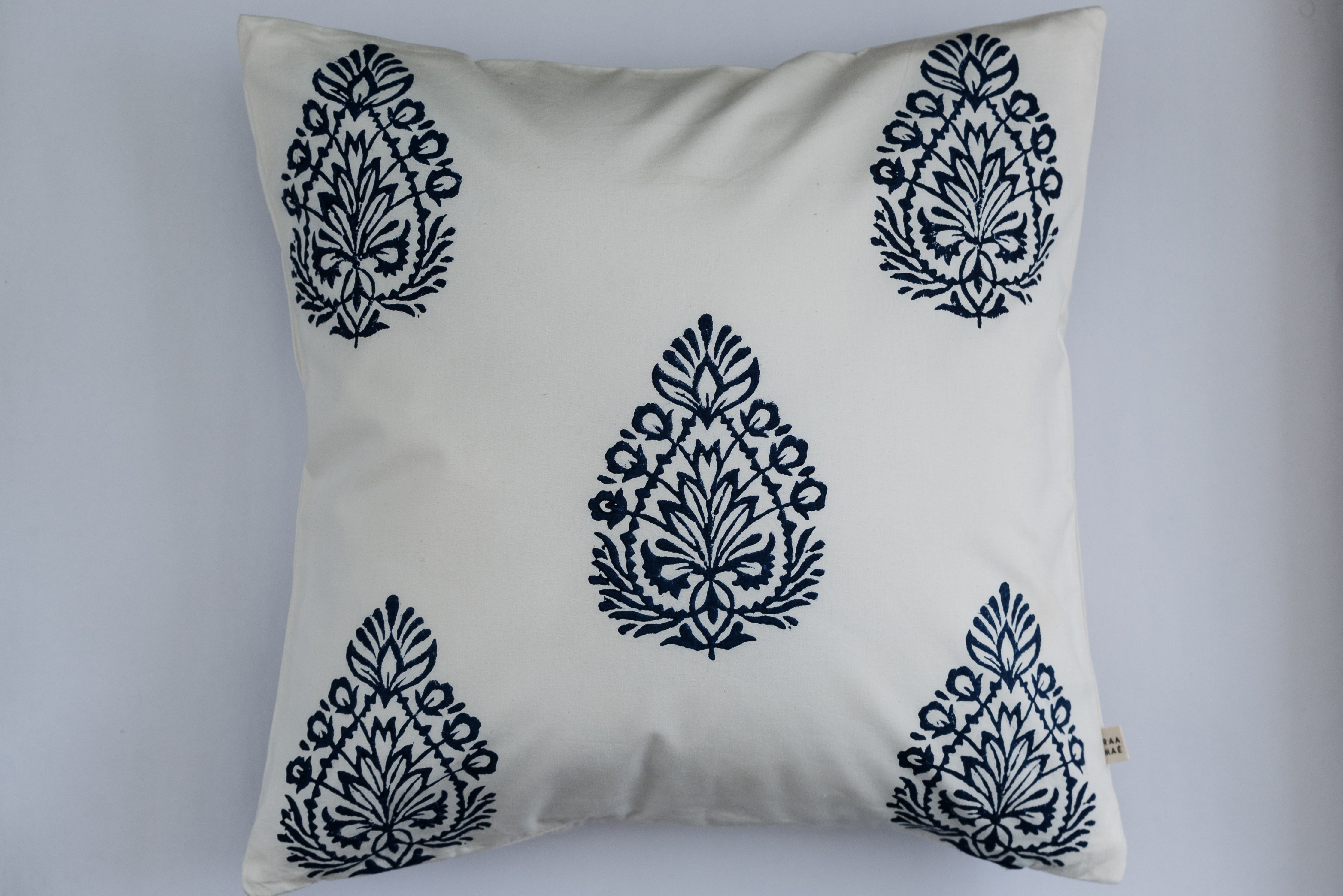 Aboli Block Printed Cushion Cover - Set of 2