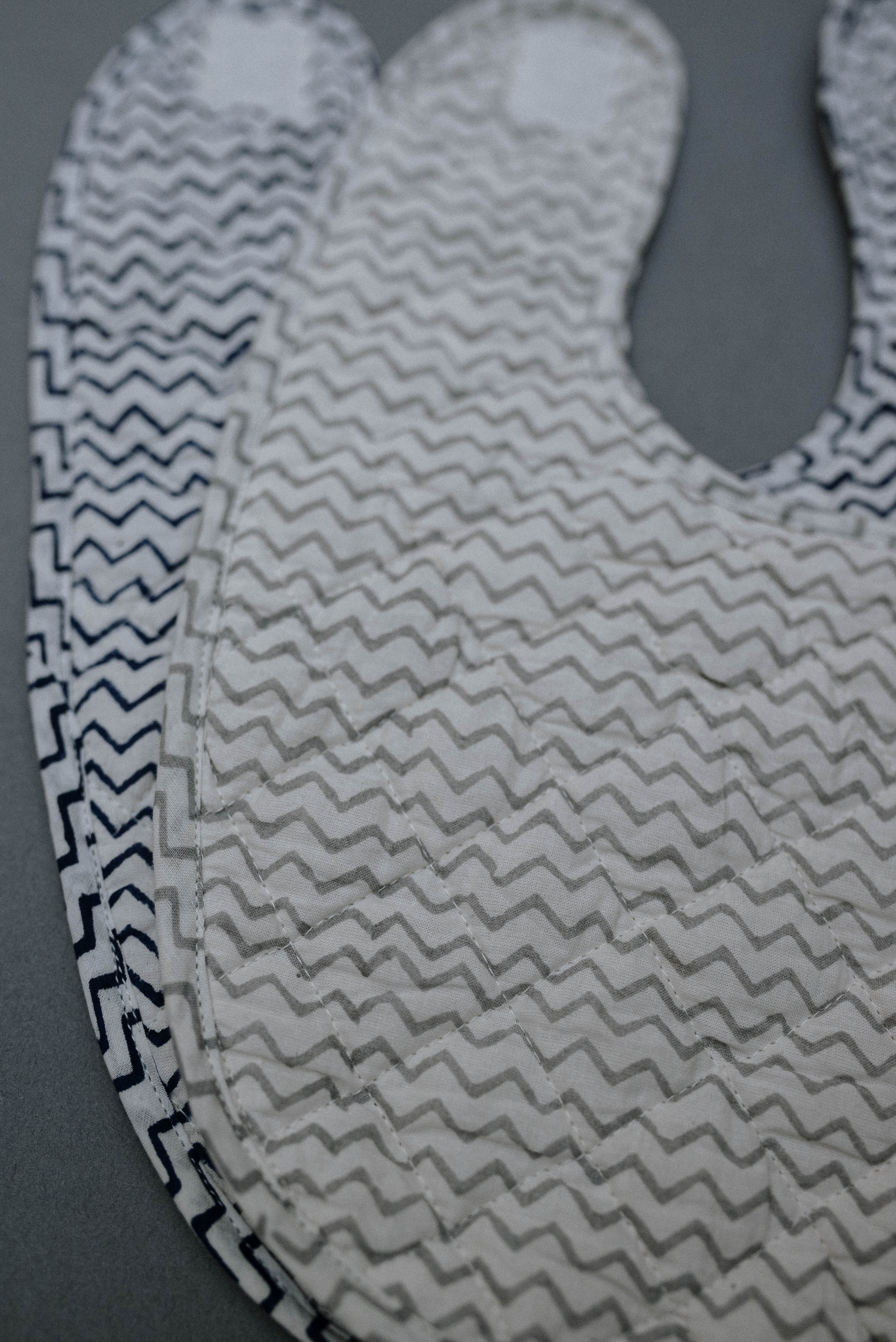 Chevron Bib Set of 2