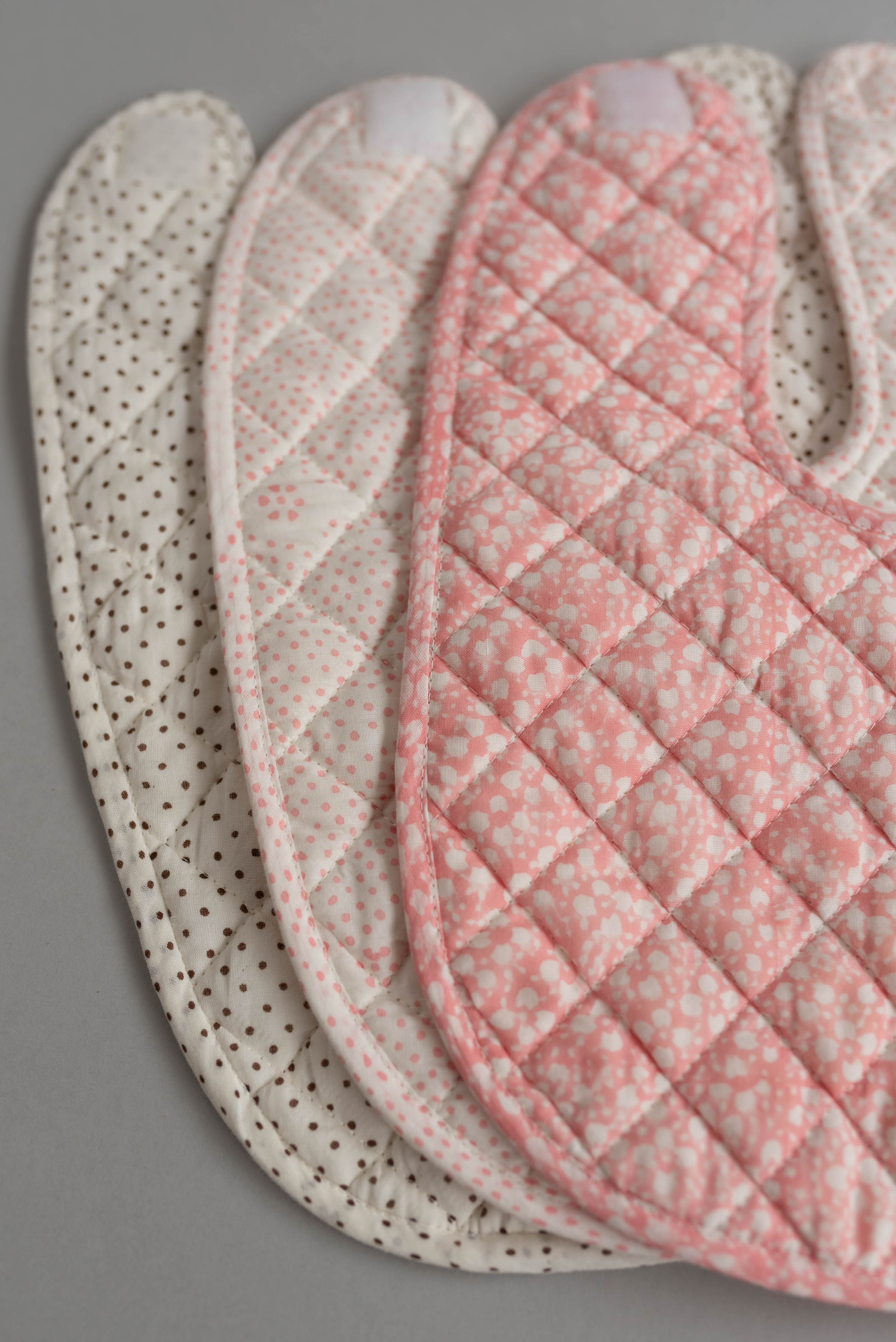 Orchid Bib Set of 3