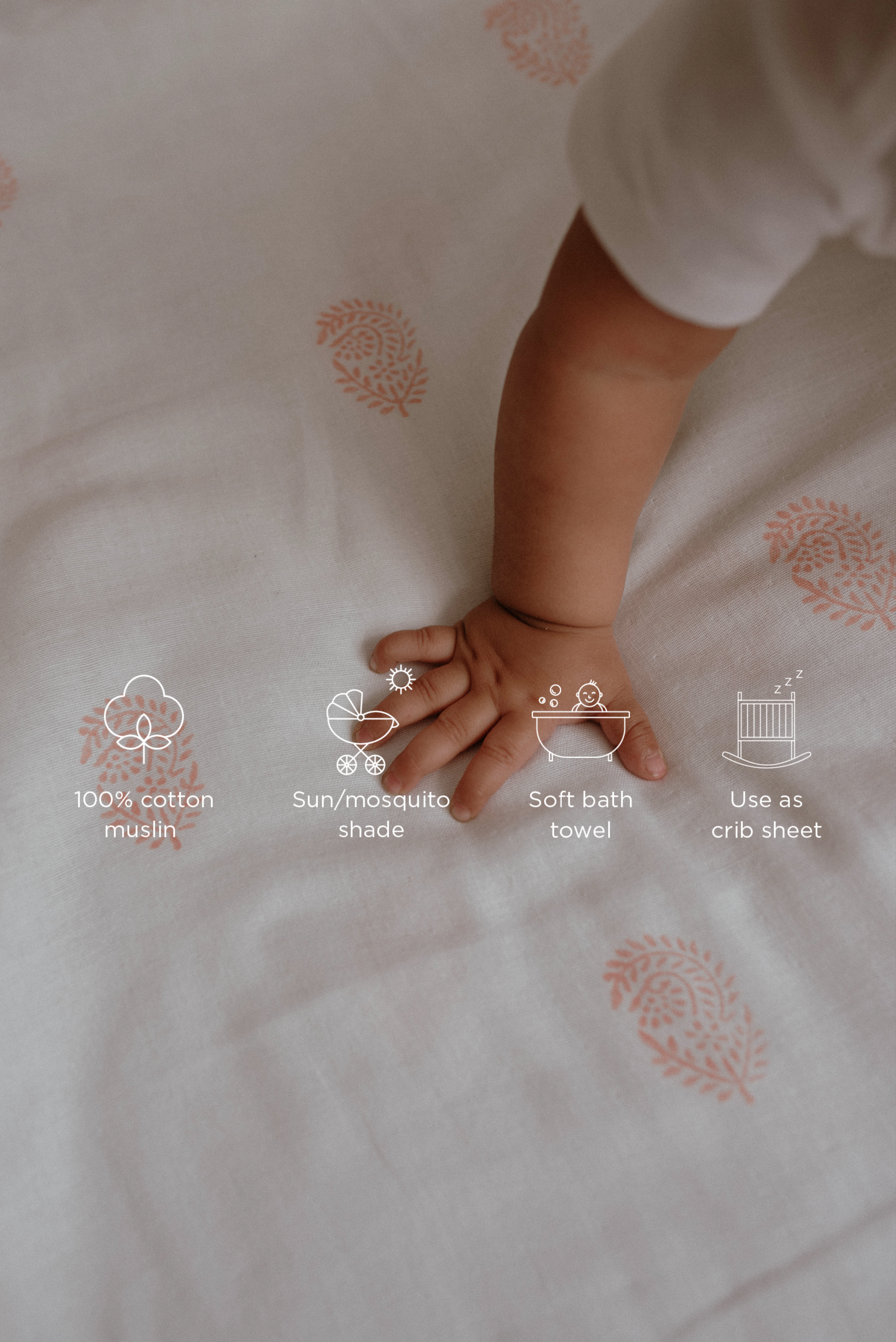 Orchid Muslin Swaddle Set