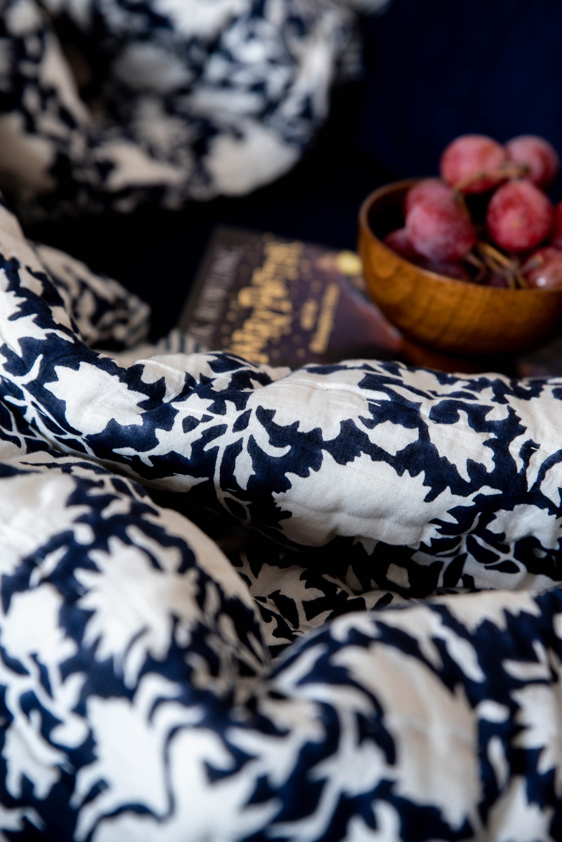 Bouti Block Printed Quilt | Hand-Quilted | Raamae